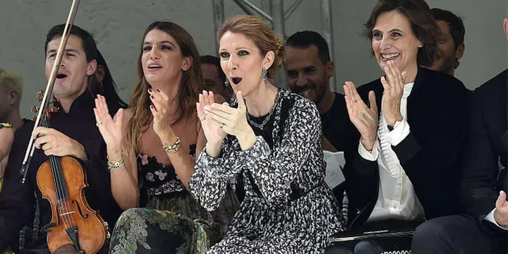 Céline Dion Is The Front Row Cheerleader Fashion Never Knew It Needed