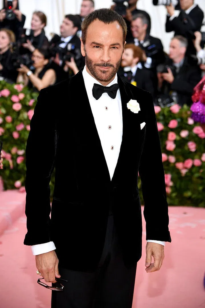 Designer Tom Ford at the 2019 Met Gala (Photo: 123rf)