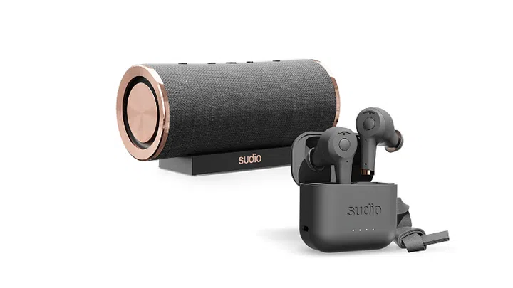 Sudio Earbuds and Speaker
