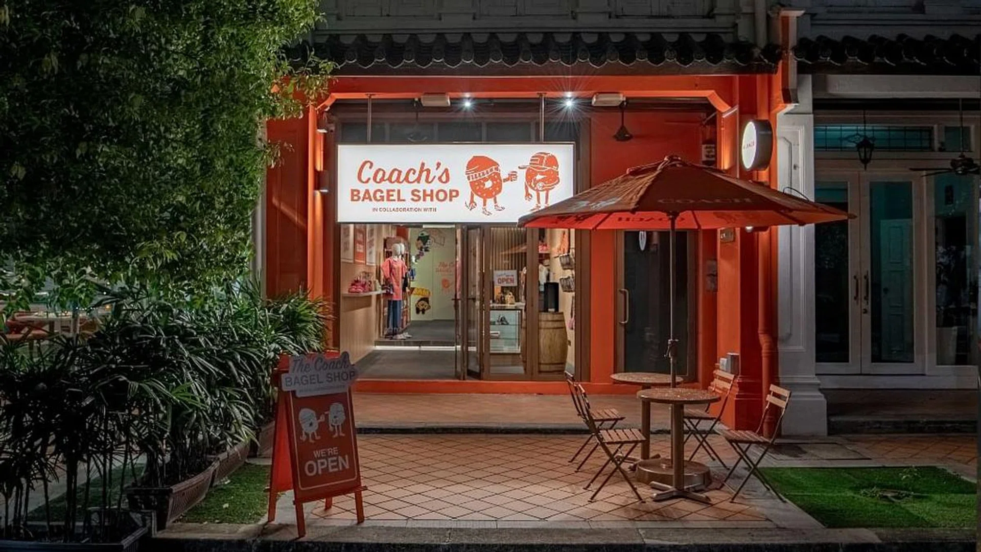 Coach And Two Men Bagel Open A Pop-Up Joint At Duxton Hill