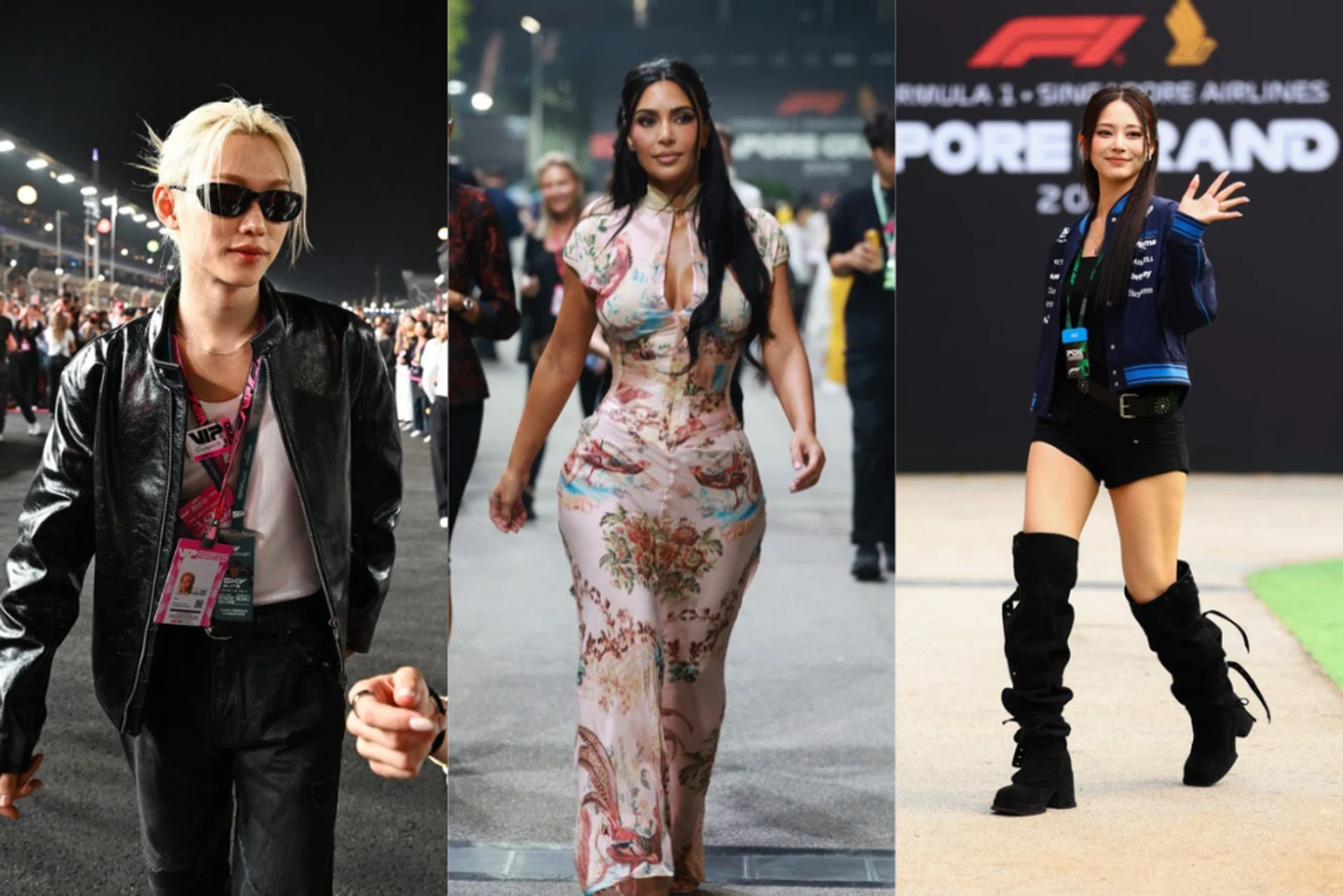 Celebrities at the Singapore Grand Prix 2026 | Harper's Bazaar Singapore