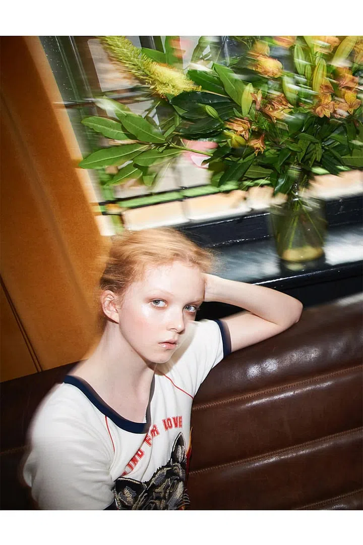 Embroidered cotton t-shirt, Gucci.