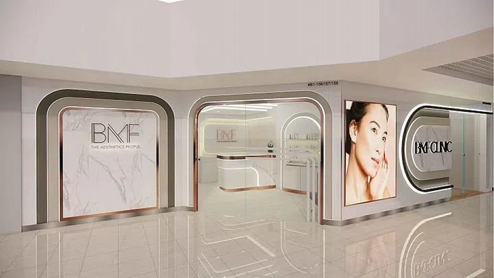 Located at Parkway Parade mall, BMF The Aesthetics People and the newly-launched BMF Clinic are situated right next to each other. Credit: BMF