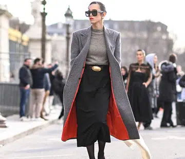 Dara Allen PFW FW23 Street Style