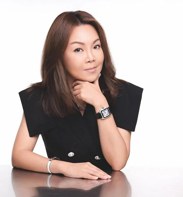 Yeeli wears dress, from LIE at SocietyA. Necklace, watch, and bangle, all Yeeli's own. (Photo: Wee Khim)