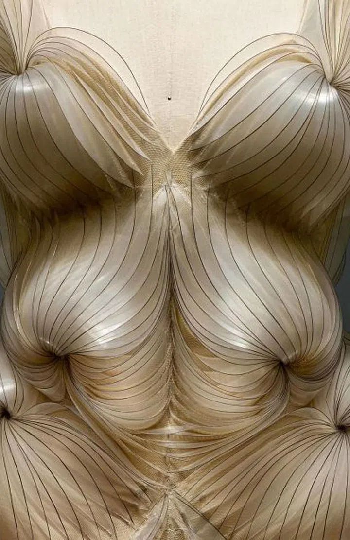 Dress, Iris van Herpen (Dutch, born 1984), spring/summer 2012 haute couture; Courtesy of Iris van Herpen. Photo: Nicholas Alan Cope 