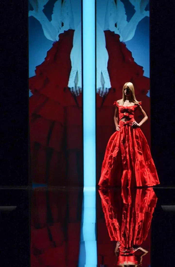 Valentino Garavani haute couture fashion designer runway