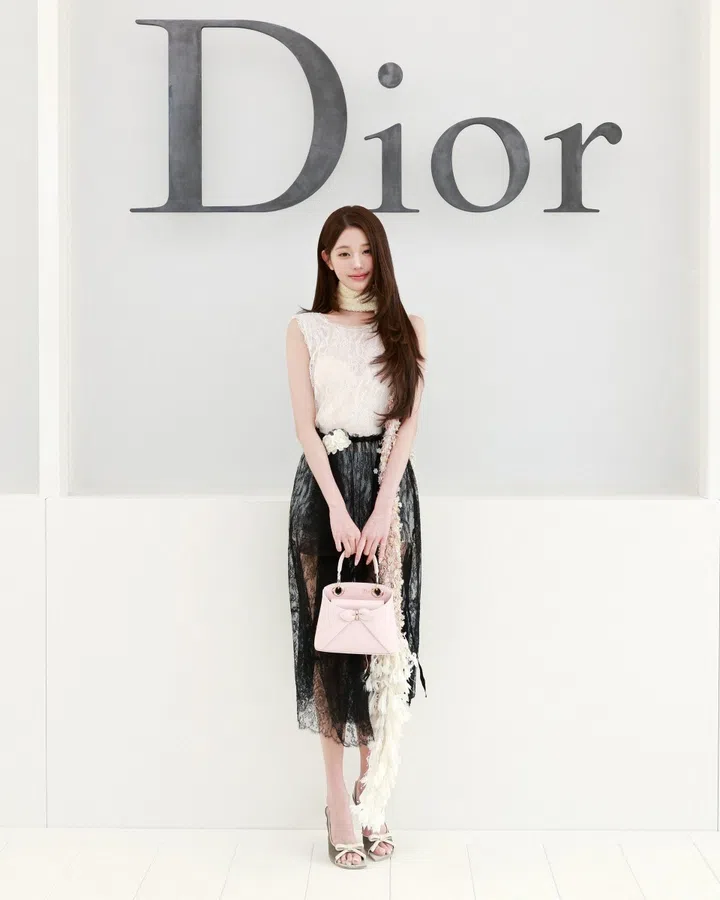 wonyoung | asian stars | spring/summer 2027 | paris fashion week