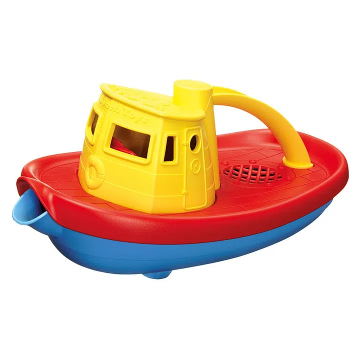 Floating, pouring, scooping… Your tot is going to receive a mini physics lesson as soon as they take this tugboat into the tub. This mini boat received extra points from our judges for being made from recycled plastic milk containers.