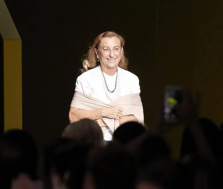 Fashion designer and businesswoman Miuccia Prada (Photo: Showbit)
