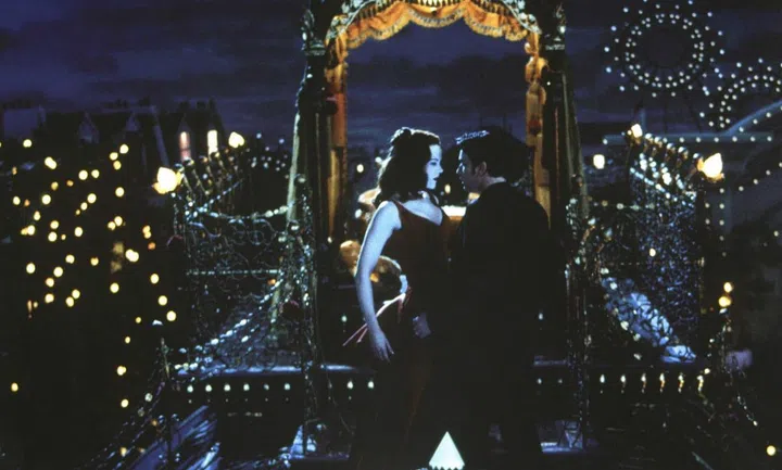 This "love it or hate it" modern musical from director Baz Luhrmann reimagines popular songs from modern artists like Elton John and The Police, but centers the story in early 19th century bohemian Paris. The most beautiful courtesan at Moulin Rouge (played by Nicole Kidman) and a poor writer fall in love but have to keep their romance a secret when she catches the eye of a wealthy investor who's keeping the cabaret from shutting down. Photo: Getty