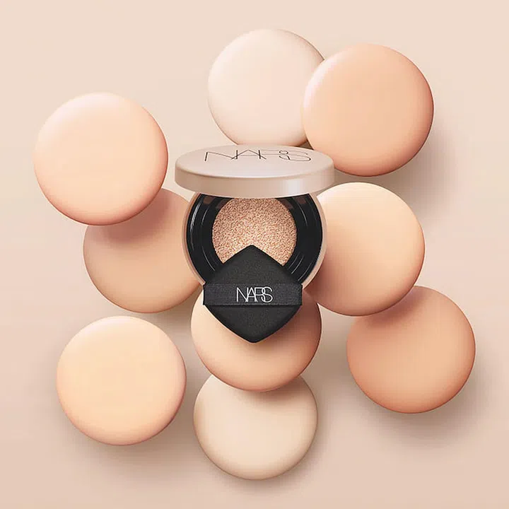 Pure Radiant Protection Aqua Glow Cushion Foundation, $72, NARS