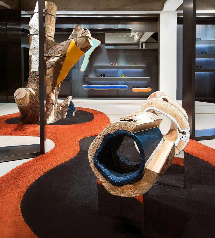 Anyone who has been inside a Gentle Monster store will know it is not just any eyewear store. In fact, it is a multi-sensory experience, with the displays done up to look like exhibits. Singapore's will take on a unique "Samsara" concept. Photo: Gentle Monster