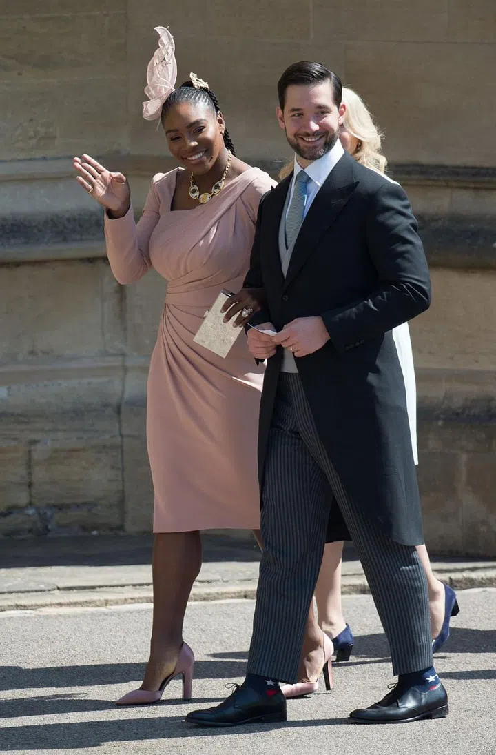 Serena Williams and Alexis Ohanian