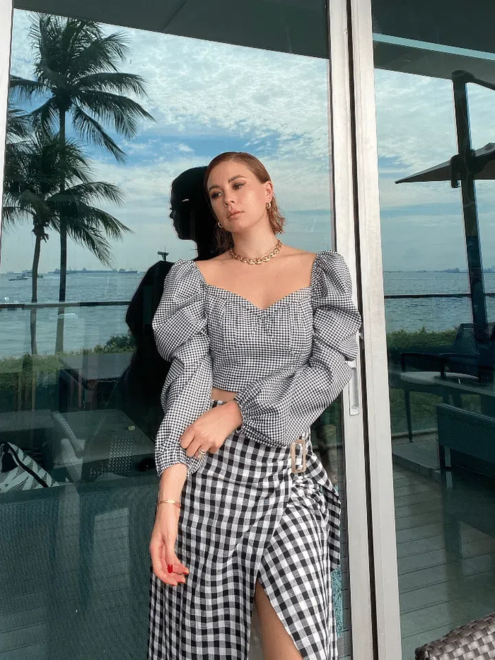 "I was first introduced to Klarra when they featured me in their looks back in 2014 – the same year they started. Every design is created in-house with fabrics carefully sourced. I absolutely love the wearability of this homegrown Singaporean label."
Photo: Courtesy
