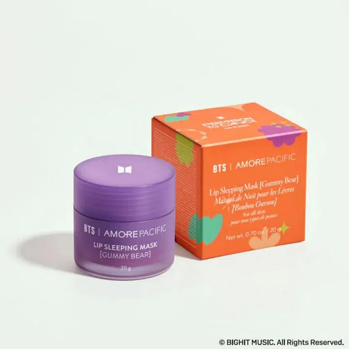 BTS X AMOREPACIFIC Limited Edition Lip Sleeping Mask