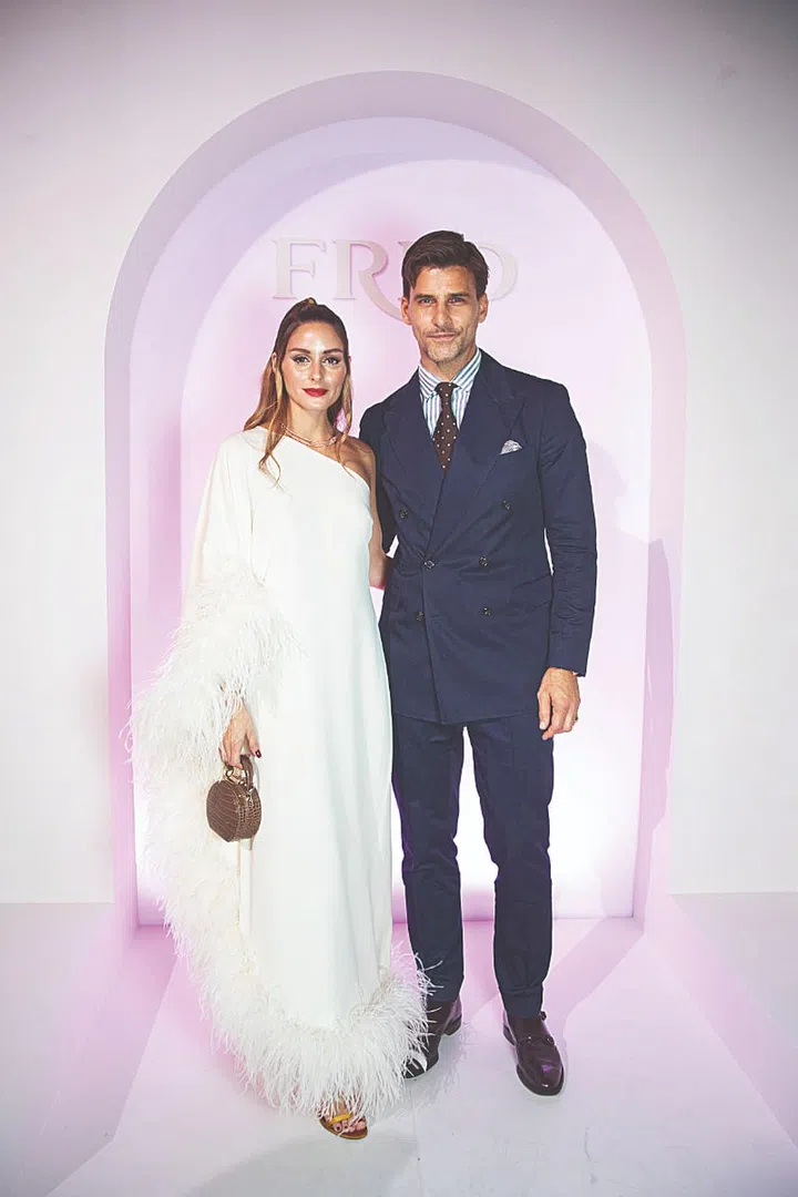 Olivia Palermo and Johannes Huebl. Photo: Courtesy of FRED