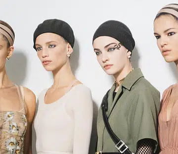 Backstage at Dior SS19
