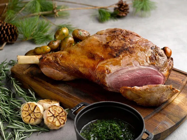 Festive Lamb Leg