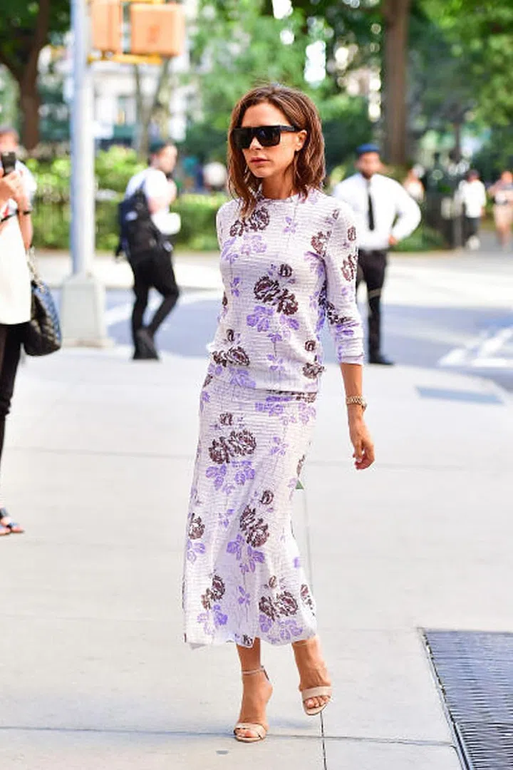 Nothing groundbreaking about a floral print, but they're inevitable for any spring collection – Beckham's collaboration included.