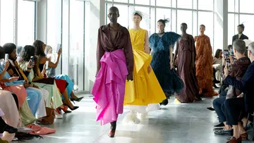 Spring summer 2025 runway quiet luxury maximalism Prada Valentino Simone Rocha Marc Jacobs