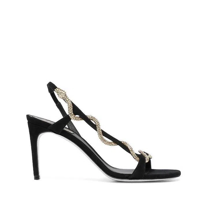 Embellished Open-Toe Sandal, $2,000, René Caovilla at Farfetch
