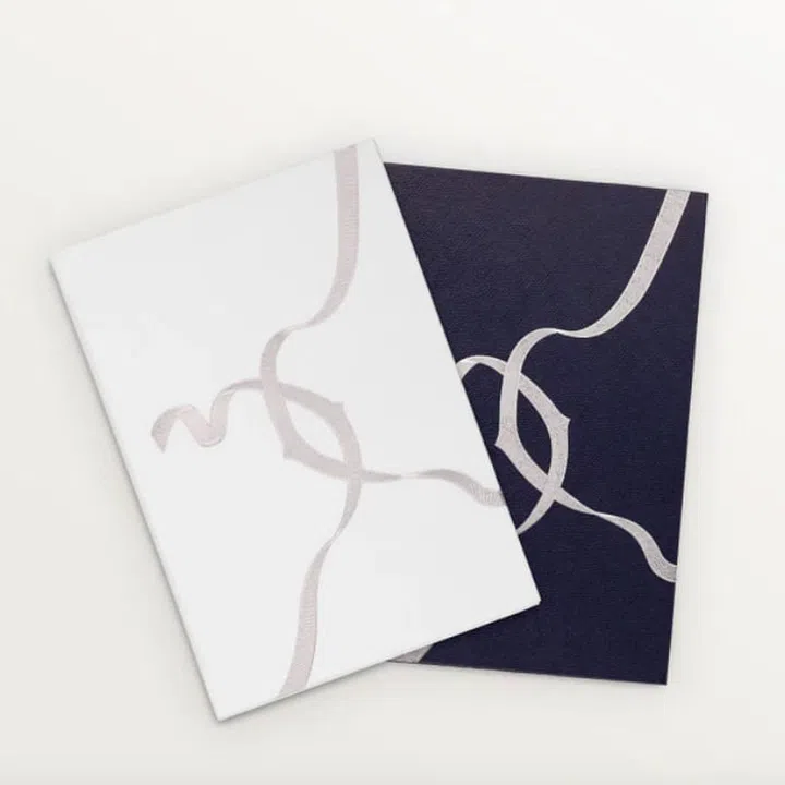 Set of Two Entrelacés De Cartier Notebooks, $270, Cartier