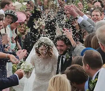 Kit Harington Rose Leslie Wedding