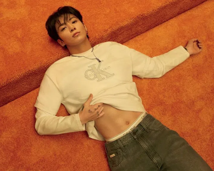 celebrity campaigns, jung kook x calvin klein