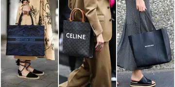 Tote Bags Street Style Getty Images Celine,Dior and Balenciaga