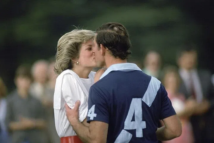 At a polo match in Cirencester in 1985. Photo: Getty 