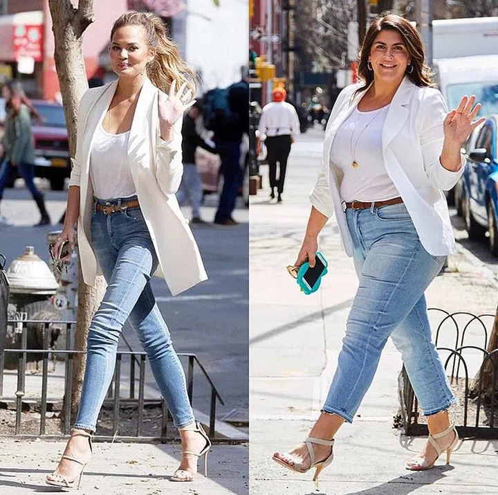 This one might sound obvious, but you can wear anything you want—mini skirts, crop tops, all white—no matter what your size, and that's the main message I try to communicate through my #SuperSizeTheLook series on Instagram. If you look in the mirror and can't see any sort of fashion on you, go to the celebs with the best stylists and designer clothes, and re-create it for yourself! You'll be surprised with how good you look!
Photo: Instagram