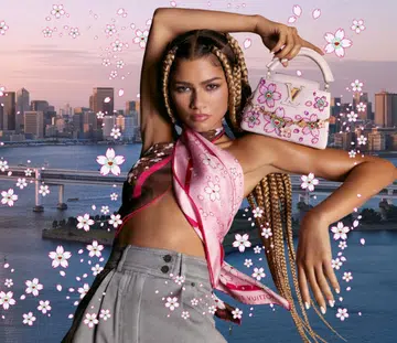 Louis Vuitton x Takashi Murakami Zendaya