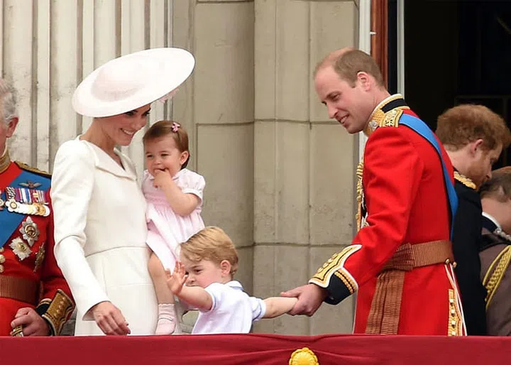 Princess Charlotte Made Her Buckingham Palace Balcony Debut