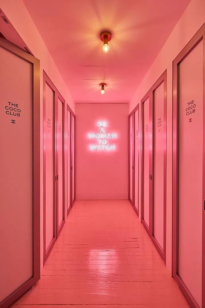 Inside the Coco Club. Photo: Chanel
