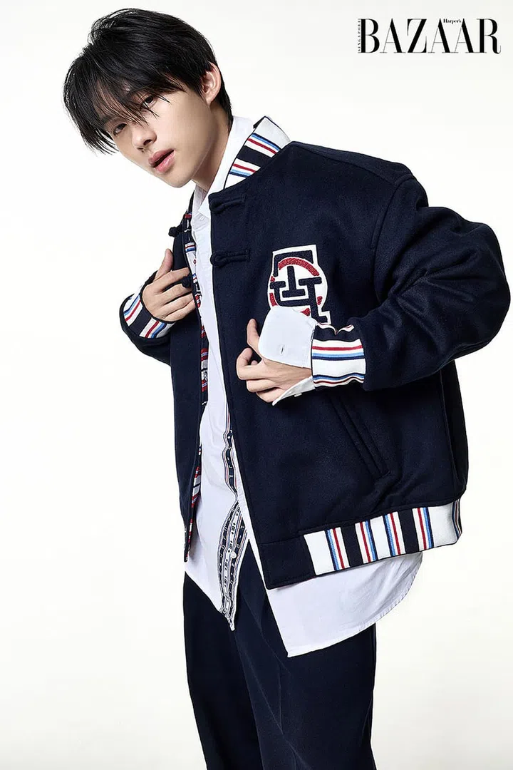 Reversible bomber jacket; shirt; trousers, TOMMY  X CLOT