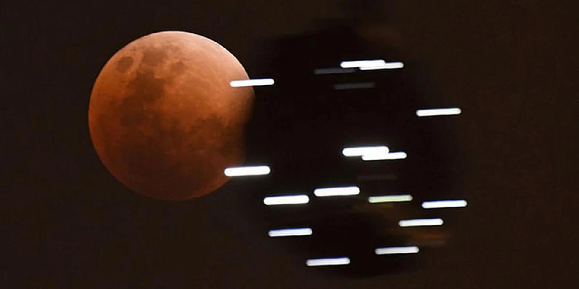Super blue blood moon