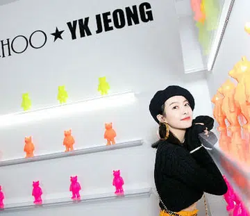 Victoria Song at the Jimmy Choo x YK Jeong party