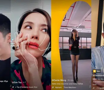 Singaporean Celebrities on Tiktok