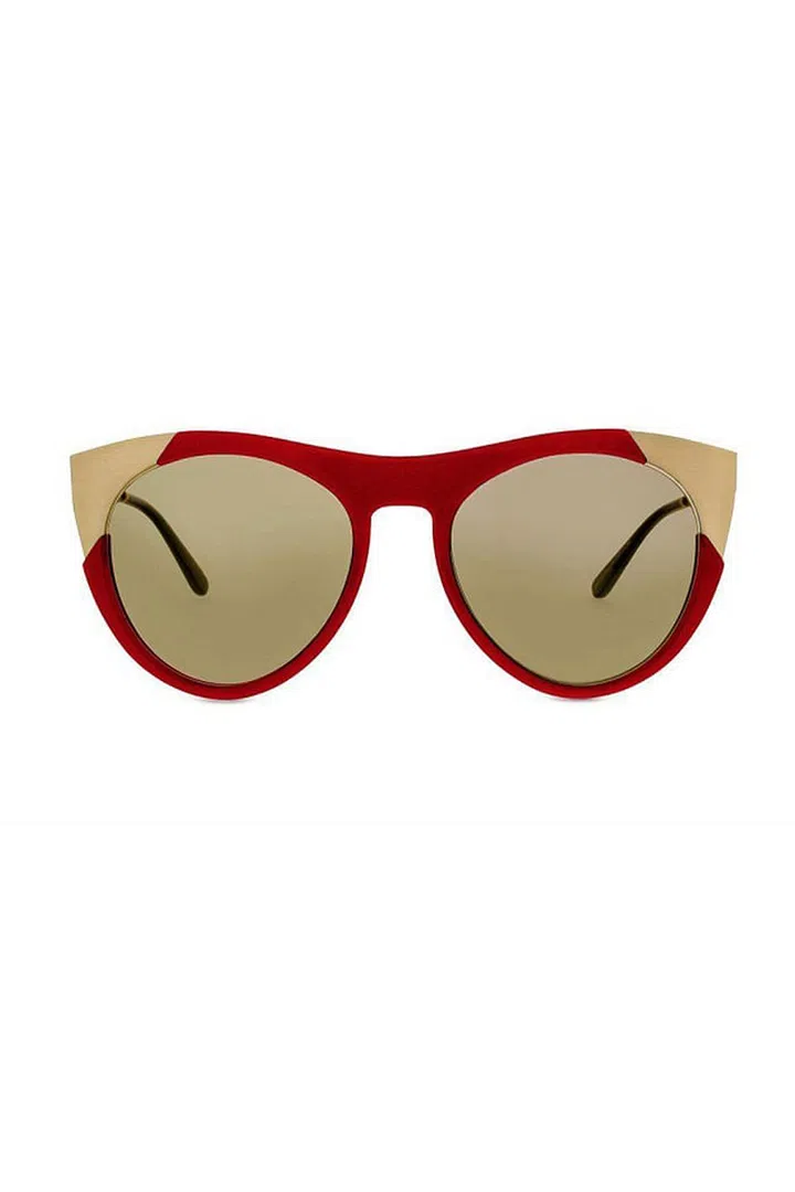 The coolest newly launched label out of New York (and produced in France), believes that "objects too, can have a soul." All styles are unisex, so extra points for being able to share your boyfriends shades.
Smoke x Mirrors sunglasses, $325, smokexmirrors.com.