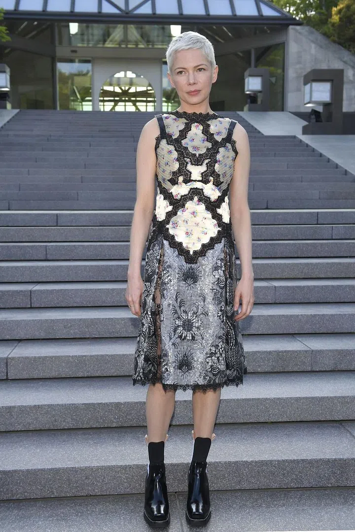 In Louis Vuitton. Photo: Getty 