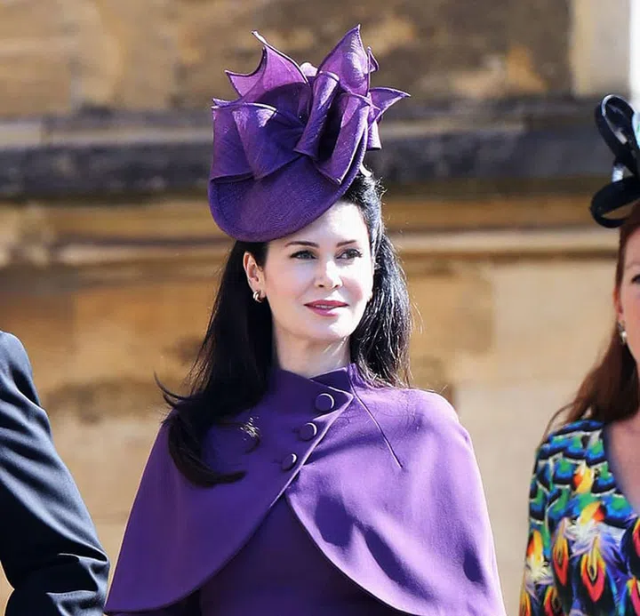 Her hat was created by Rachel Trevor Morgan.
Photo: Getty