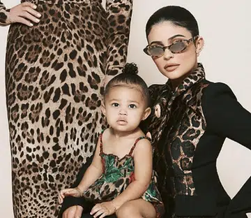 Kylie Jenner and Stormi Webster