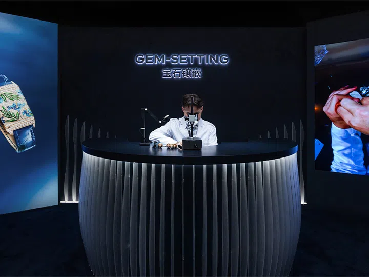 jaeger lecoultre gem setting demonstration | the dream shaper exhibition shanghai