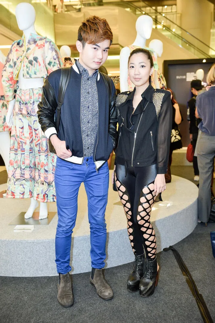 Shaw Wen Qin and Sage Ng
