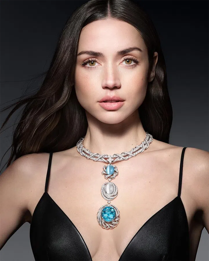 best high jewellery collections of 2026 | ana de armas louis vuitton mythica collection