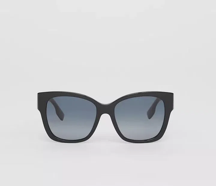 Monogram Motif Square Frame Sunglasses, $290, Burberry