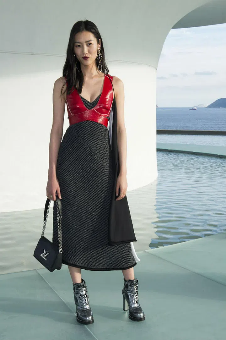 The Chinese model brought years of runway experience to the streets, impressing us time after time with perfectly styled looks. (Photo: Getty)