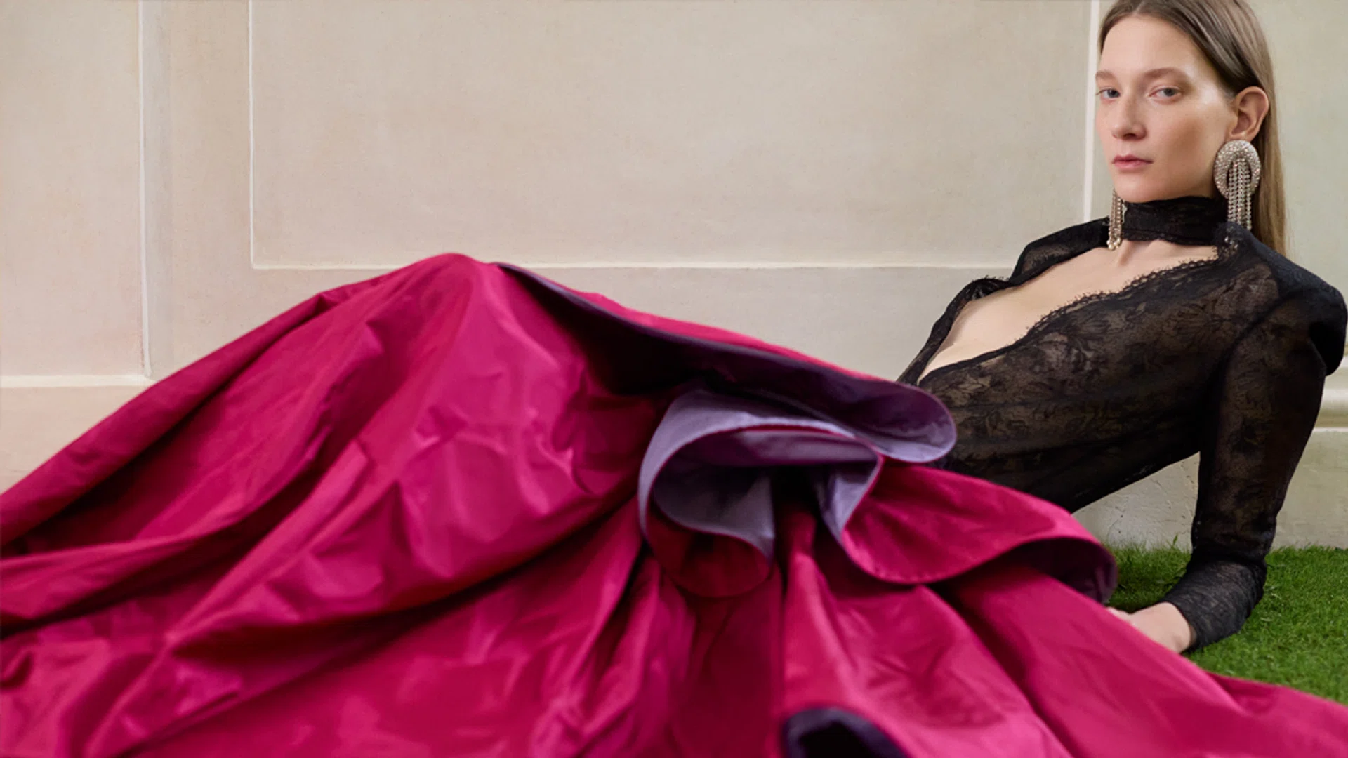 Alessandro Michele | agatha pospieszynska | fuchsia taffeta | valentino | valentino garavani