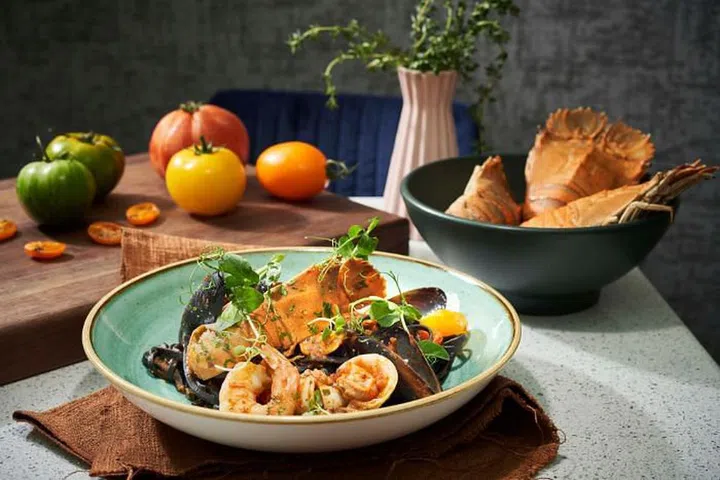 Linguine Nero Di Mare.

Photo: Courtesy